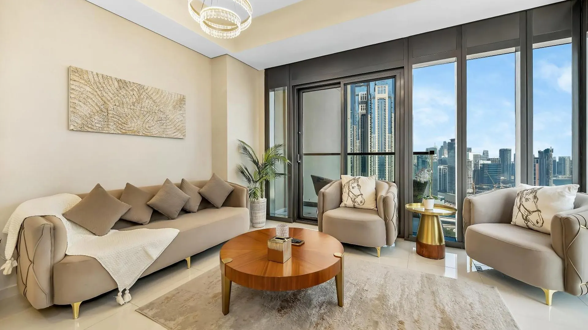 Lux 3Bhk In Businessbay, Canal Views, Great Location Дубай Апартаменты